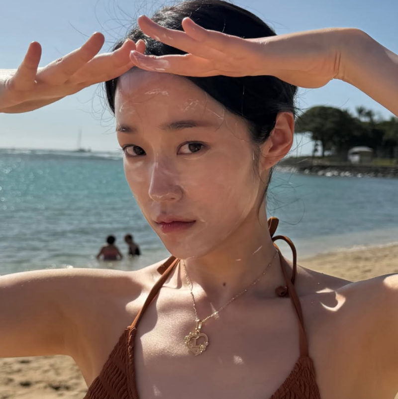 "욕구 자극" 노윤서 하와이 여행룩 핵심 포인트 3가지