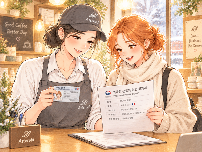 외국인 알바생 불법 고용 과태료 피하려면? 외국인 고용 신고와 4대보험 세금 처리법