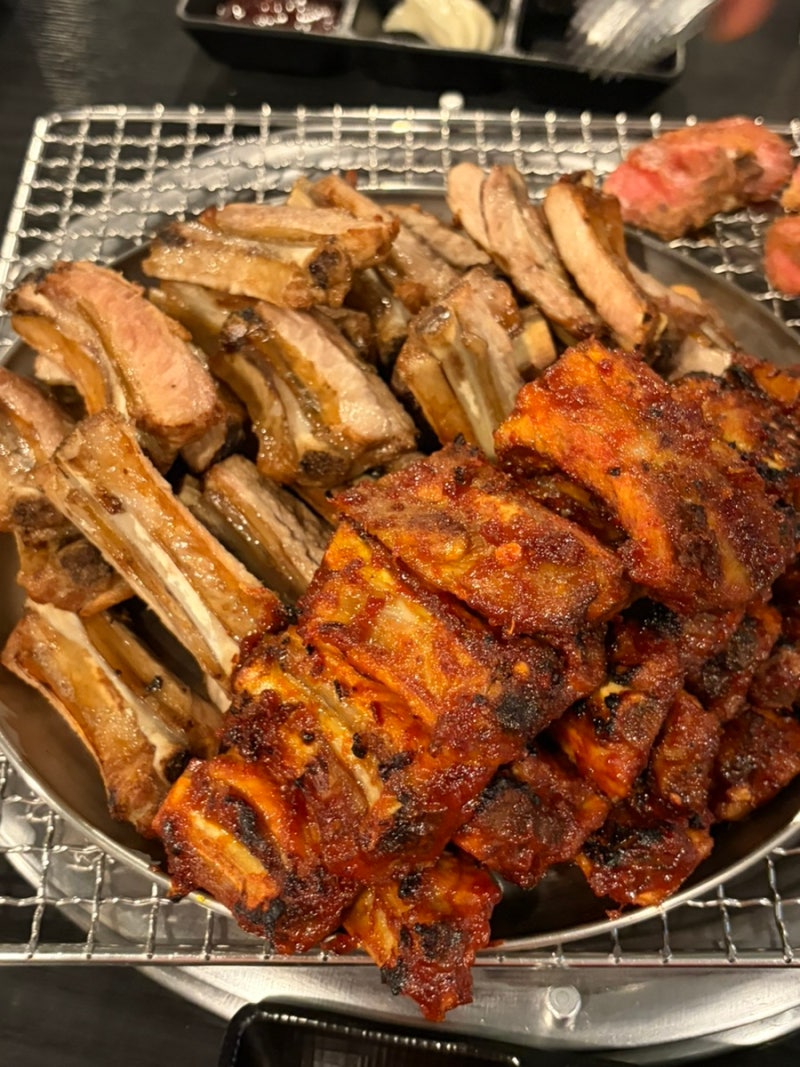 대구 신천역 야장느낌의 쪽갈비 맛집 애견동반 가능 식당 추천 - 스타쪽갈비
