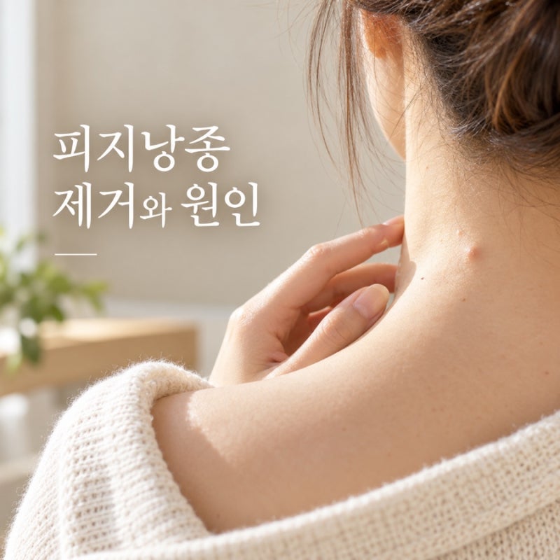 피지낭종 제거 전 알아두세요. 생기는 원인과 올바른 방법