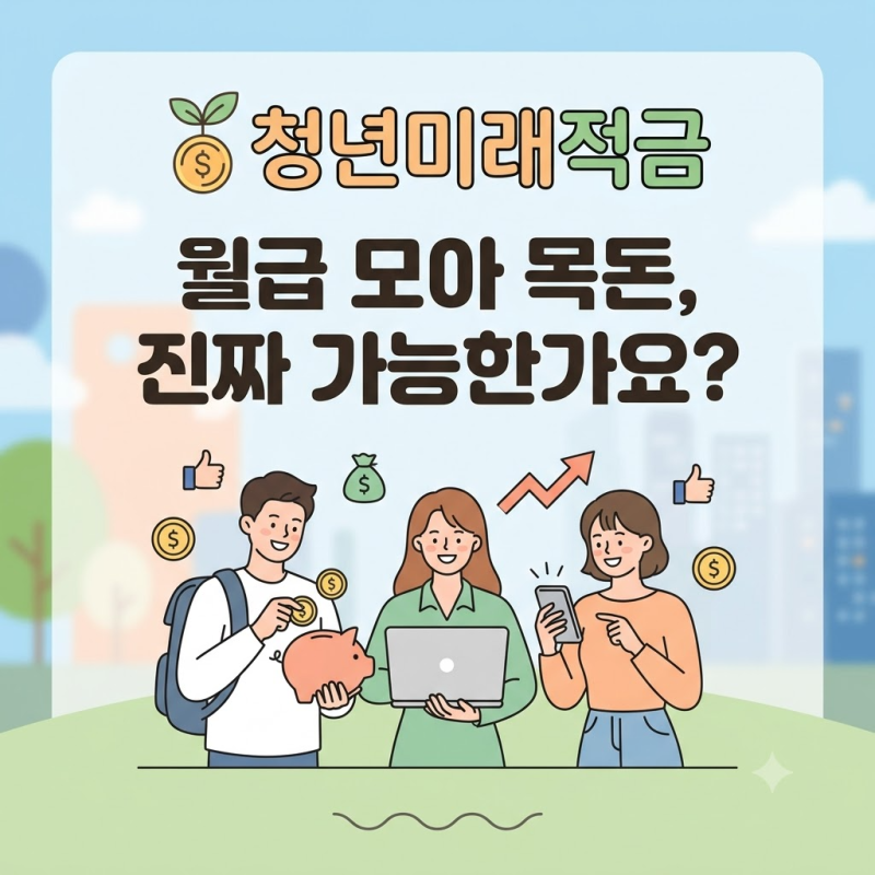 청년미래적금 만기 수령액 "3년 넣고 2,400만 원 가능할까?" 중소기업 25% 우대형 계산법