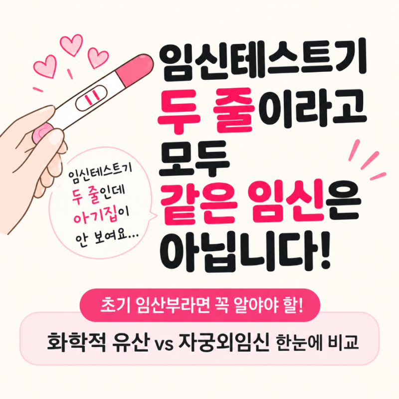 초기 임산부라면 꼭 알아야 할 화학적유산과 자궁외임신