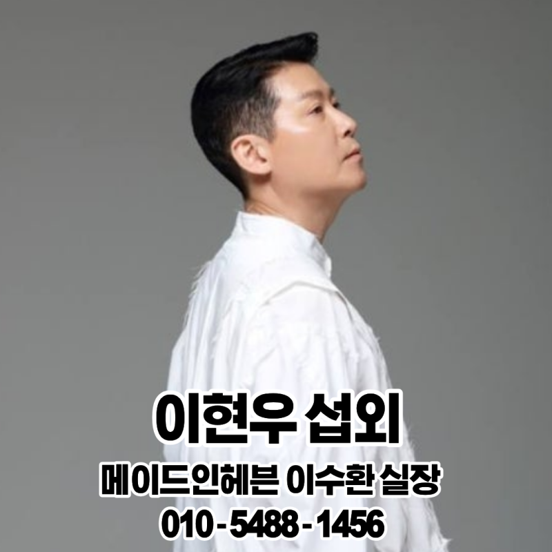 이현우 섭외 하남시 행사 90년대 명곡부터 세련된 라이브 무대