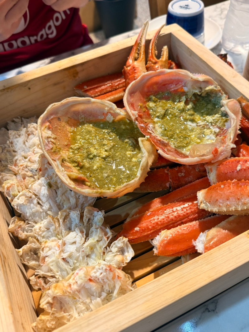 [성복역 맛집] 대게 철 맞이 방문한 신상 맛집 '용인게싸노 더 프리미엄' 솔직 후기!