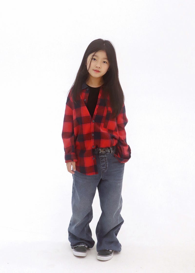 가을등교룩 폴햄키즈데님으로 클래식하게 준비하기