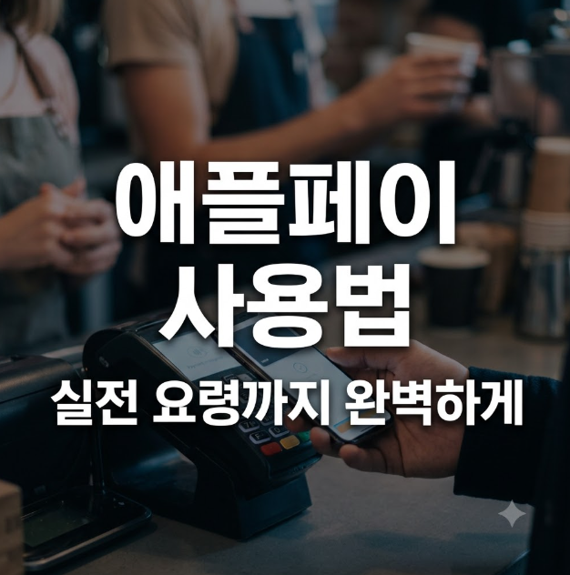 애플페이 사용법 총정리: 카드 등록부터 오프라인 결제 및 단축키 설정까지