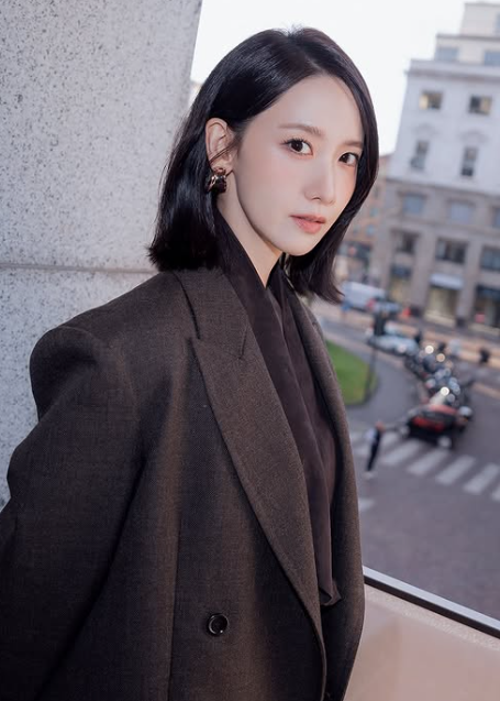 막스마라가 선택한 첫번째 한국인? 임윤아··· 밀라노 압도한 중단발 수트룩