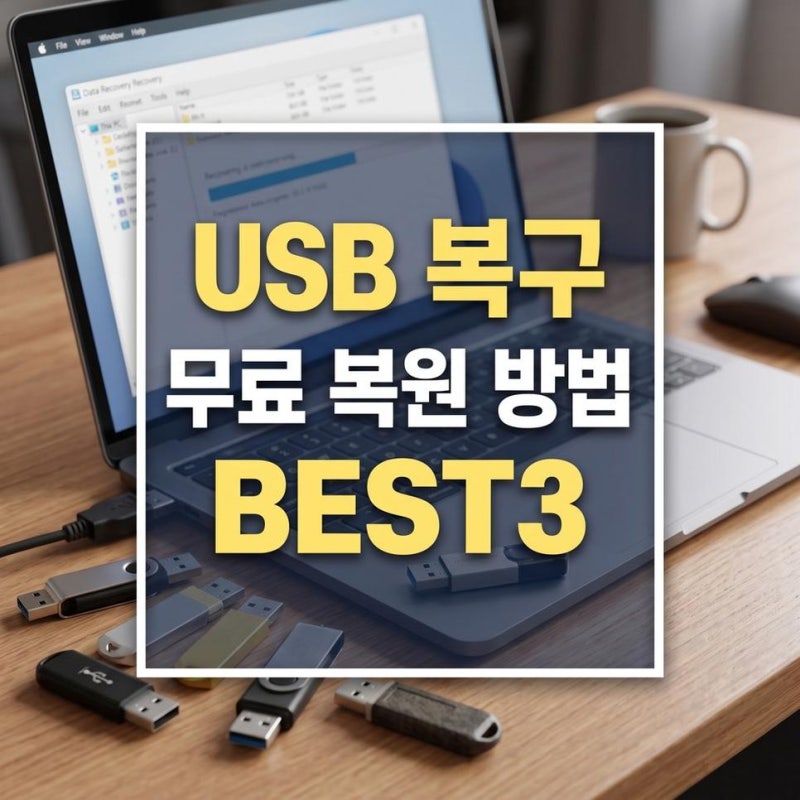 usb 복구, 삭제 파일 살리기와 무료 복원 해결 방법