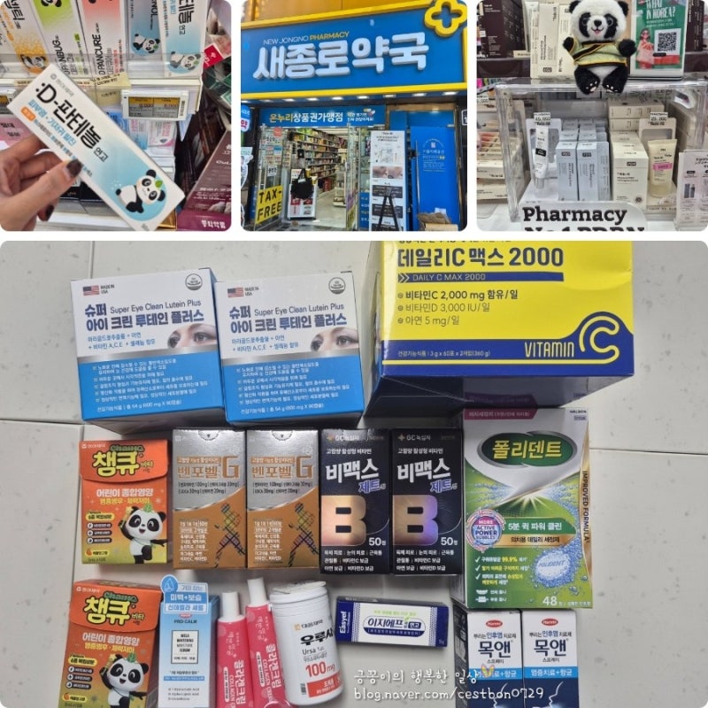 종로5가 새종로약국 추천템 구매후기 :: 디지털 온누리 상품권 사용처 :: 종묘 공영주차장