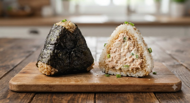 참치마요 주먹밥 1개 229kcal·단백질 7g, 참치가 들었는데 왜 단백질이 적을까?