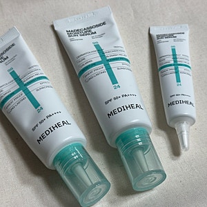 메디힐 마데카소사이드 선크림 후기｜메이크업 전 사용하기 좋은 수분 선세럼