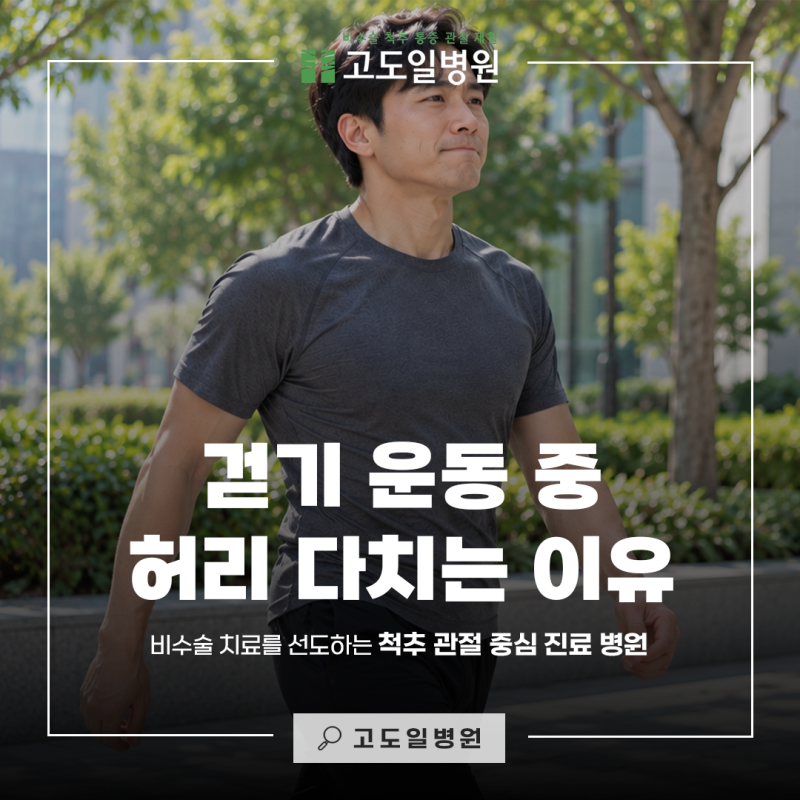 허리디스크 걷기운동, 건강해지려다 오히려 디스크 터질 수 있는 이유는? [논현역 신경외과 ....