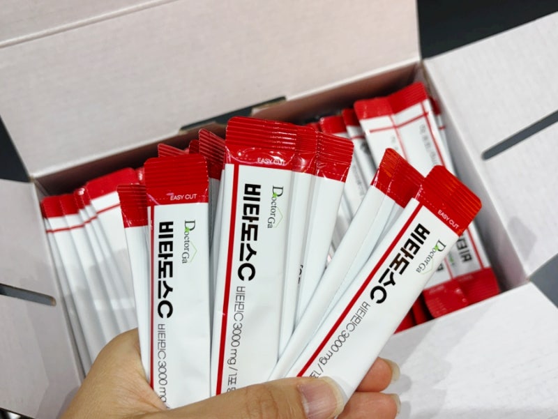 비타민C 3000mg, 이렇게 많이 먹어도 될까? 비타도스C 3000 솔직 정리