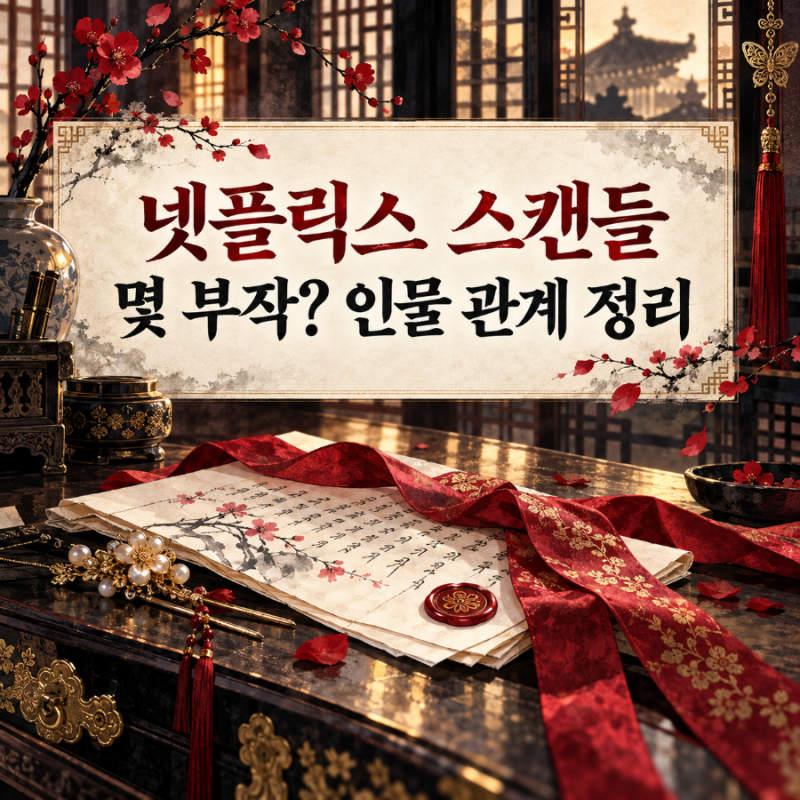 넷플릭스 스캔들 몇 부작? 손예진·지창욱·나나 등장인물 관계 정리, 줄거리, 관람 등급