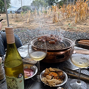 하남 미사 불멍빌리지｜소고기에 와인 한잔, 알고 보니 와인 맛집