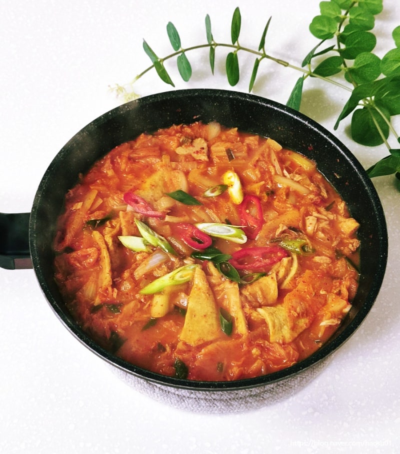 참치 김치찌개 레시피 차승원 김치찌개 맛있게 끓이는법