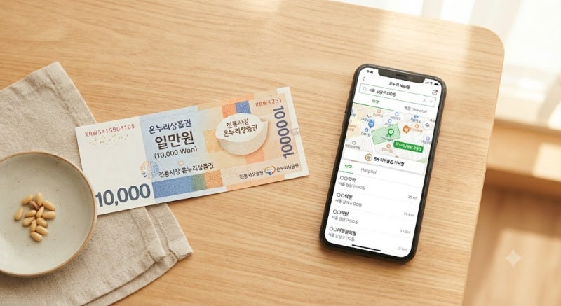 온누리상품권 약국 병원 사용처 아직 가능할까? 가맹점 확인 및 헛걸음 방지 꿀팁