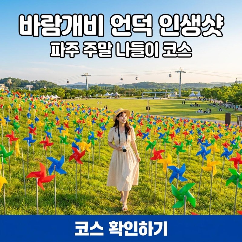 바람개비 언덕 인생샷 임진각 평화누리공원 주말 나들이 코스