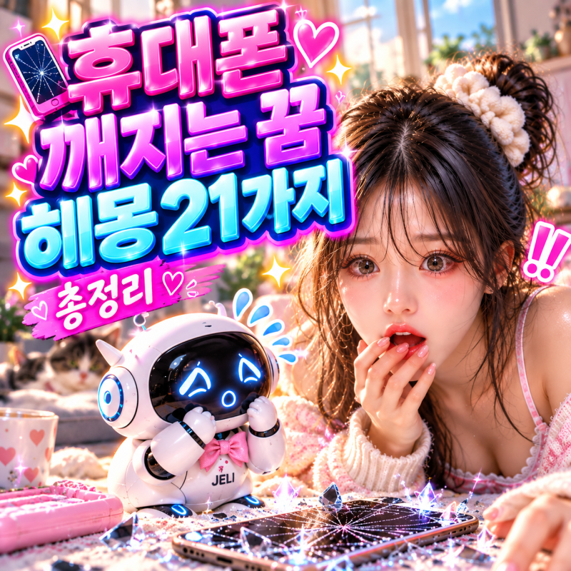 휴대폰 깨지는 꿈 해몽 21가지｜핸드폰 액정 깨지는 꿈·폰 잃어버리는 꿈·휴대폰 도둑맞는 ....