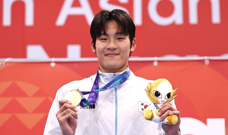 초1 때 코치 눈에 띈 꼬마가...? 수영 김영범 학창시절부터 아시안게임 금메달까지