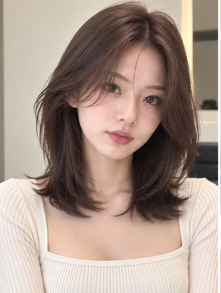 분당미용실ㅣ중단발 고민이라면? 얼굴선을 살려주는 웬디컷_준오서현3신이나
