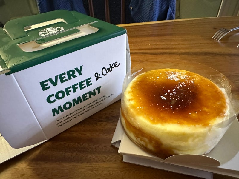 스타벅스 신상 케이크 브륄레 쿠키 치즈케이크｜가격·칼로리·맛 후기