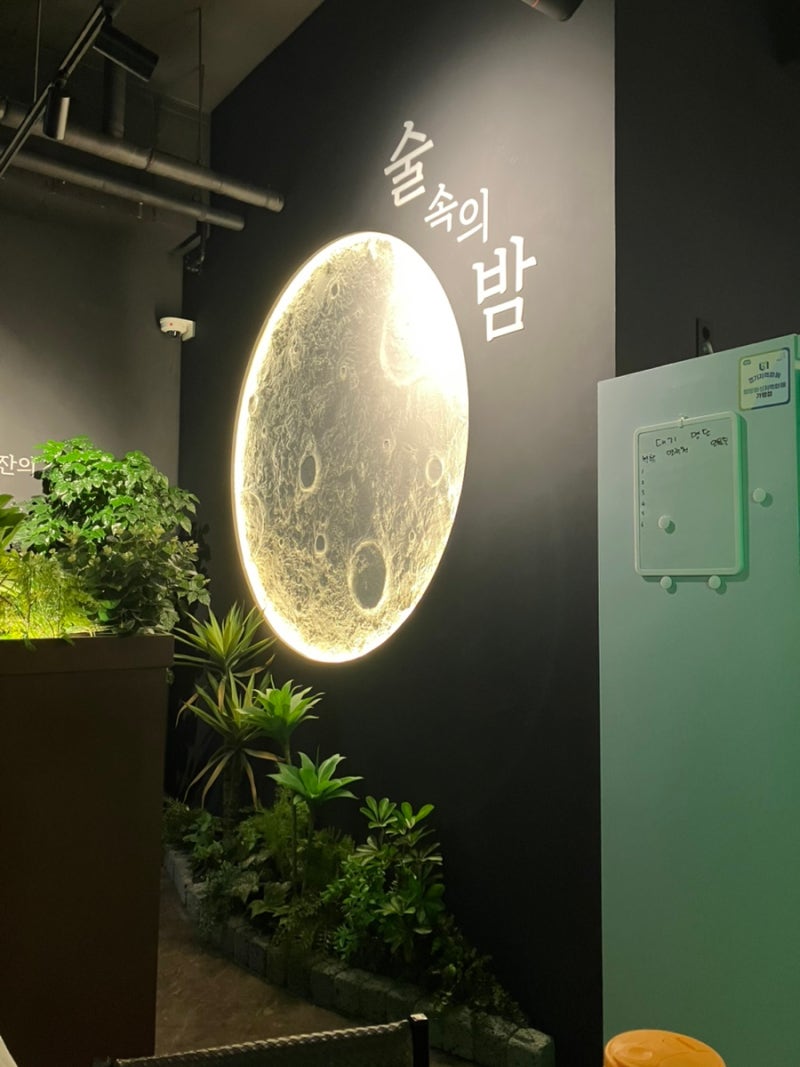 [화성 비봉 맛집] 가성비와 분위기 다 잡은 감성 포차, ‘술속의 밤’ 두부김치제육 후기