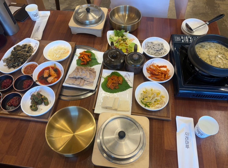 경기광주 화담숲 맛집 시래마루 : 가족모임 하기 좋은 한정식 솥밥 (웨이팅, 주차 꿀팁)