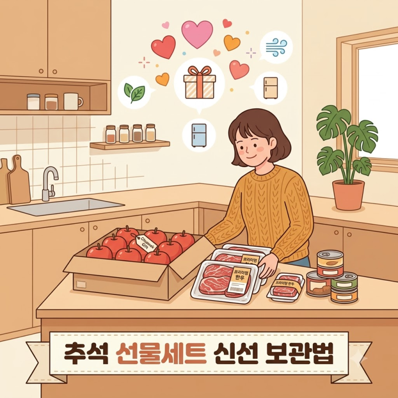 추석 선물세트 남았는데…과일·한우·통조림 보관기간 정리
