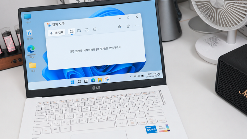 컴퓨터 화면 캡쳐 방법 윈도우 단축키 기본 프로그램 사용법