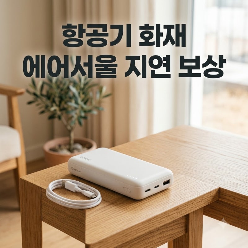 다낭행 항공기 화재 에어서울 이륙 전 발화 원인과 지연 보상 총정리