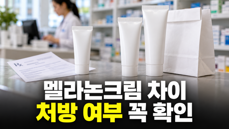 멜라논크림 효과·사용법｜멜라토닝·멜라노사 차이와 처방 여부 총정리