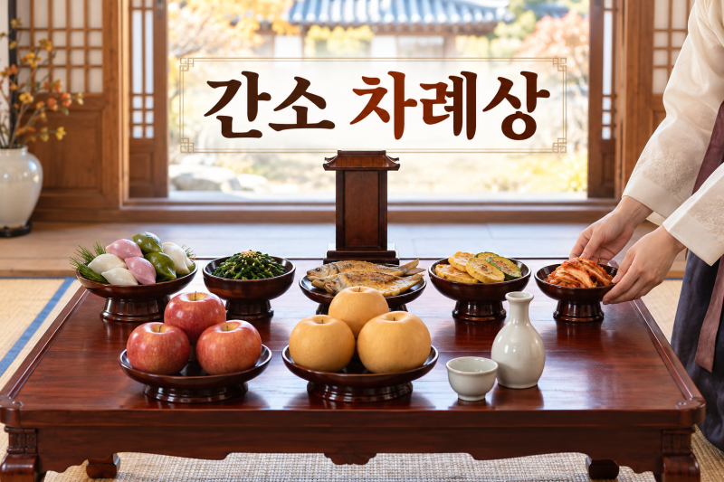 추석 차례상 차리는 법, 음식부터 차례 순서·시간·지방 쓰는 법까지 한 번에 정리