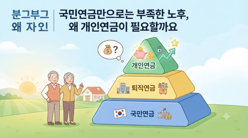 노후 준비 필수 템 개인연금 연금저축 반드시 준비해야 하는 이유
