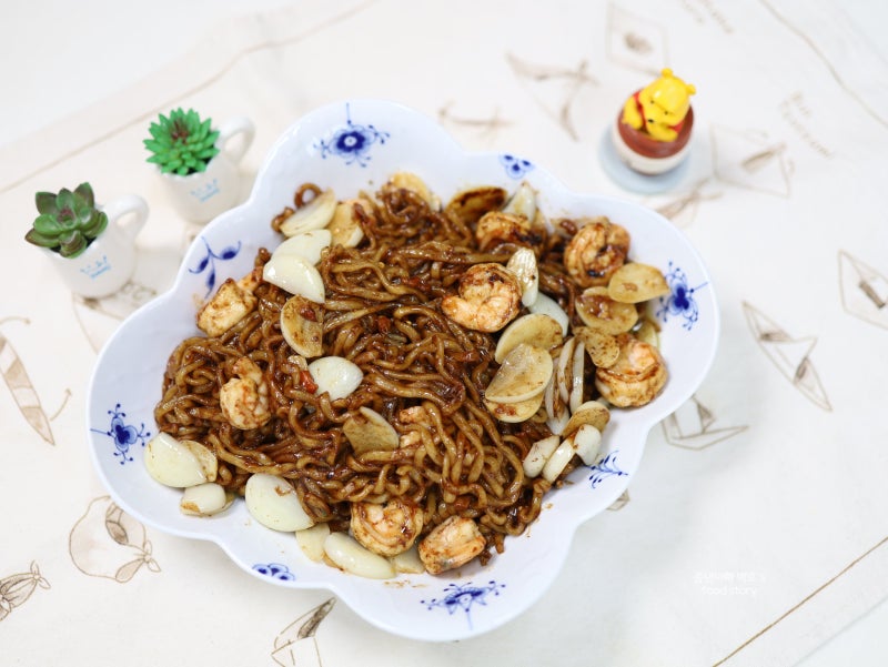짜파게티 맛있게 끓이는법 1등 레시피 새우 감바스 알 아히요
