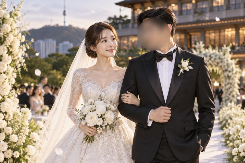양나래 변호사 결혼식 공개…신라호텔 웨딩과 남편 얼굴 비공개 이유