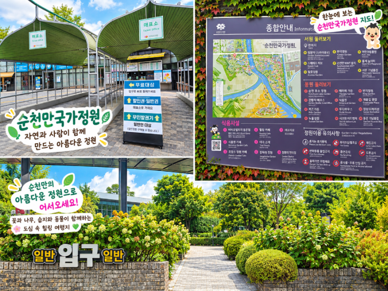 순천 아이와 가볼만한곳 순천만국가정원 어린이동물원 내돈내산 후기