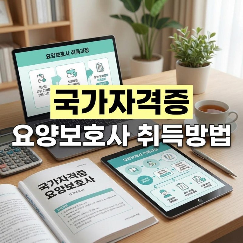 일상돌봄서비스 관련 국가 자격증 정리 요양보호사 등 취득방법 안내