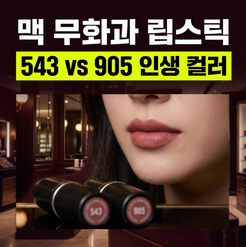 맥 무화과 립스틱 번호 이름 총정리: 러스터글래스 543 포쉬핏 vs 파우더키스 905 웜톤 쿨톤 발....
