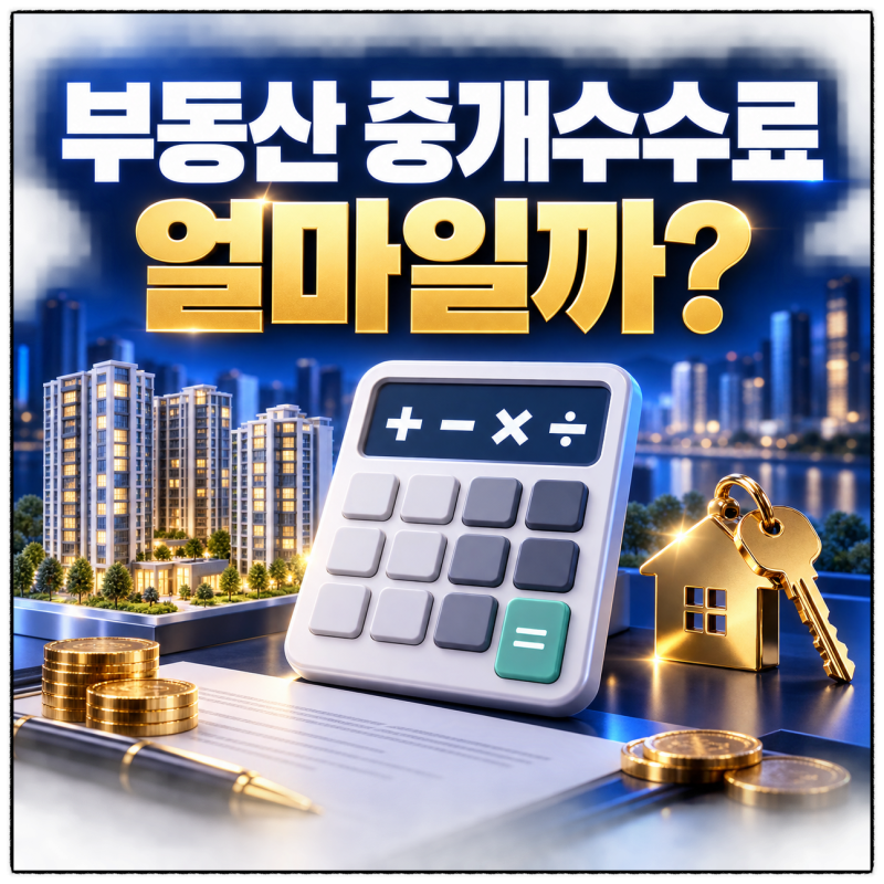 부동산 중개 수수료 계산법. 전세. 월세 복비 얼마이고 언제 내야 할까?