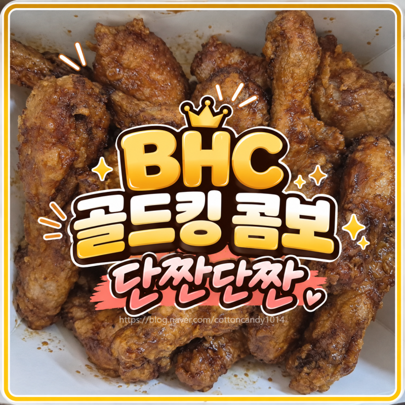 BHC 골드킹 콤보 솔직후기! 단짠단짠 간장치킨 좋아하시는 분?