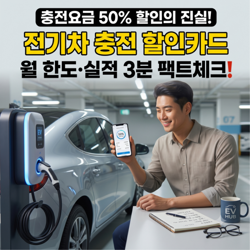 전기차 충전 할인카드 추천 기준, 월 할인한도와 충전사업자 팩트체크