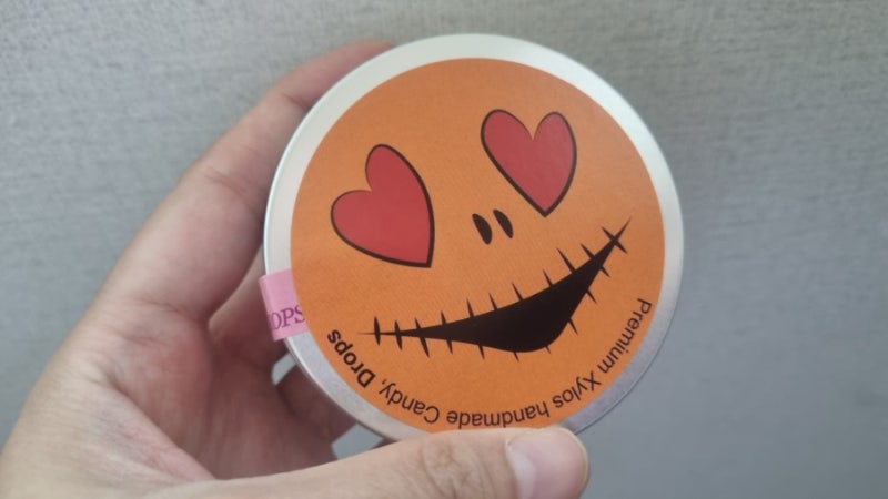 드롭스 할로윈캔디 자일로스 사용한 저당캔디 후기