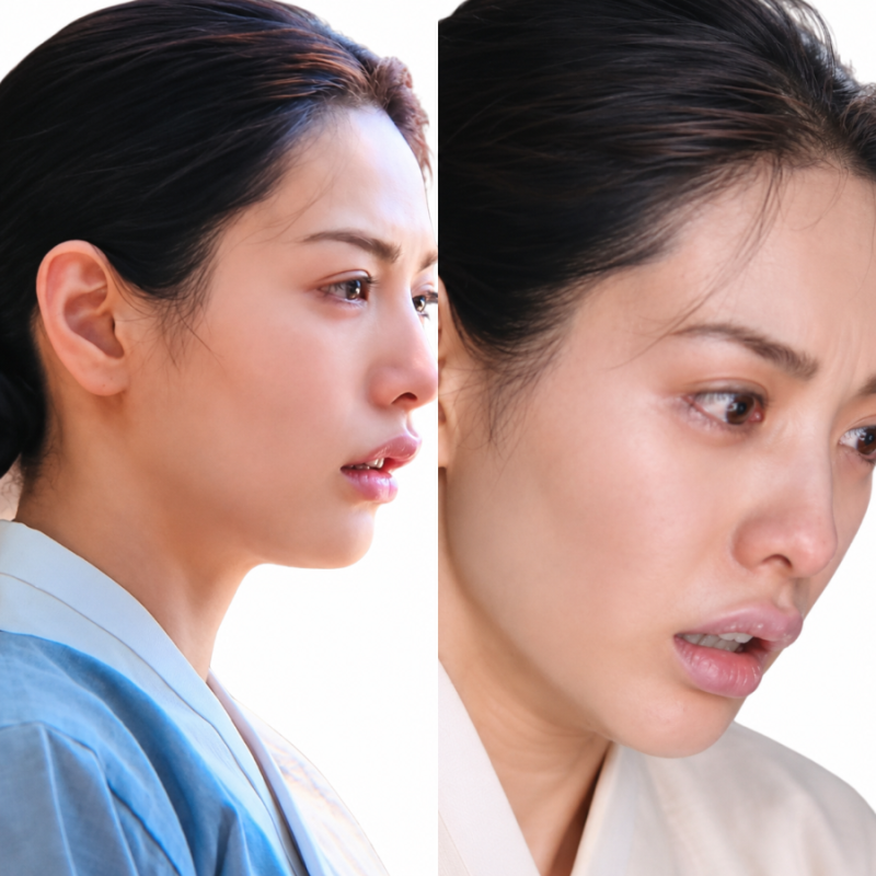 "진짜 녹였나?" 나나 입술, 공항서 보니 달랐다