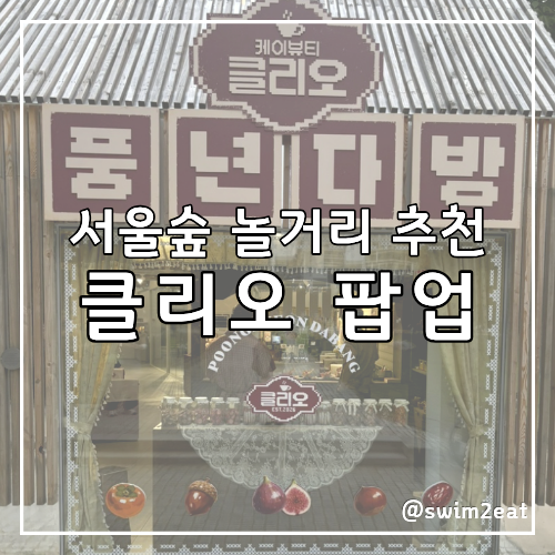 클리오 팝업 풍년다방 팝업스토어 후기, 사전예약 웨이팅 쿠션 교환 꿀팁 증정품 정리