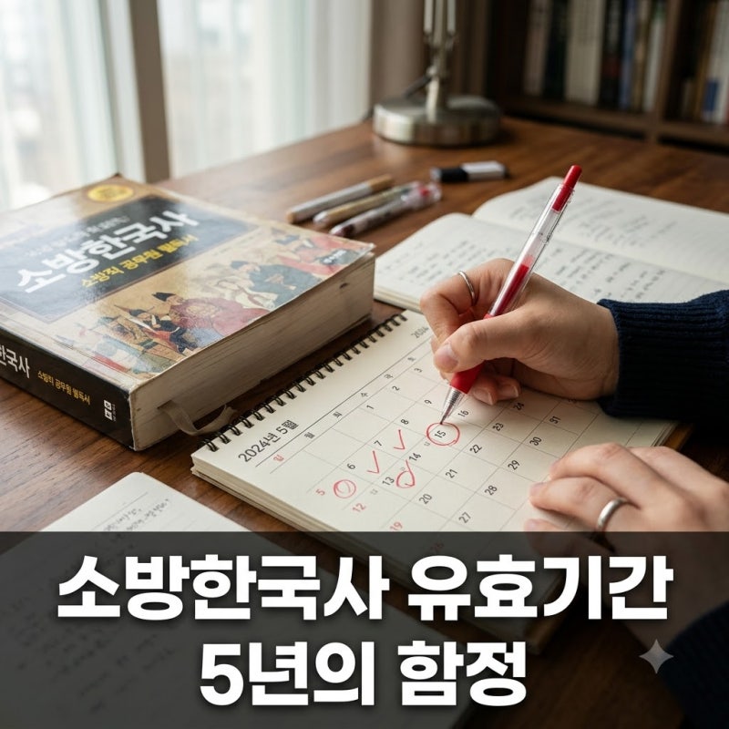 "벌써 만료라고?" 소방한국사유효기간 5년인 줄 알았는데..