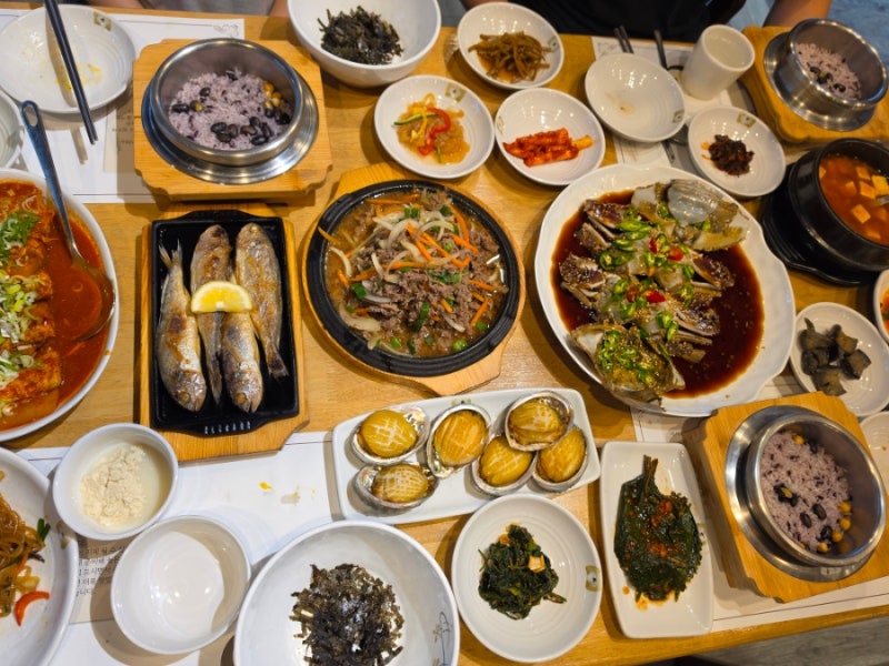 한정식 맛집 가평달맞이밥상 아침고요수목원 근처 애견 주차