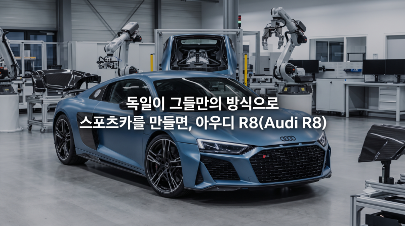 독일이 그들만의 방식으로 스포츠카를 만들면, 아우디 R8(Audi R8)