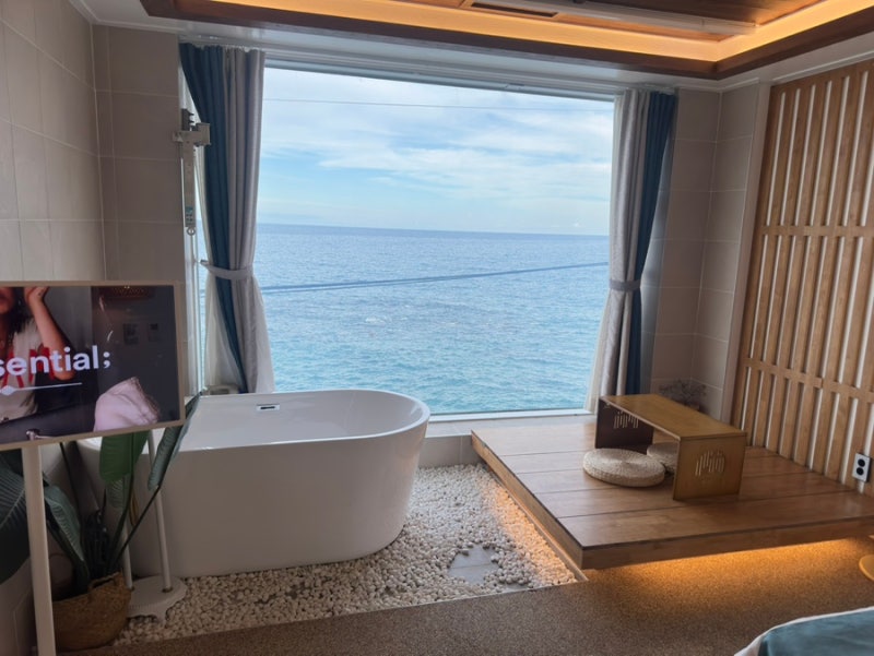 [Gangneung/Jumunjin Accommodation] A Real Review of 'Room 404', a Charming Jumun Pet-Friendly Pension with a Wide-Open Ocean View
