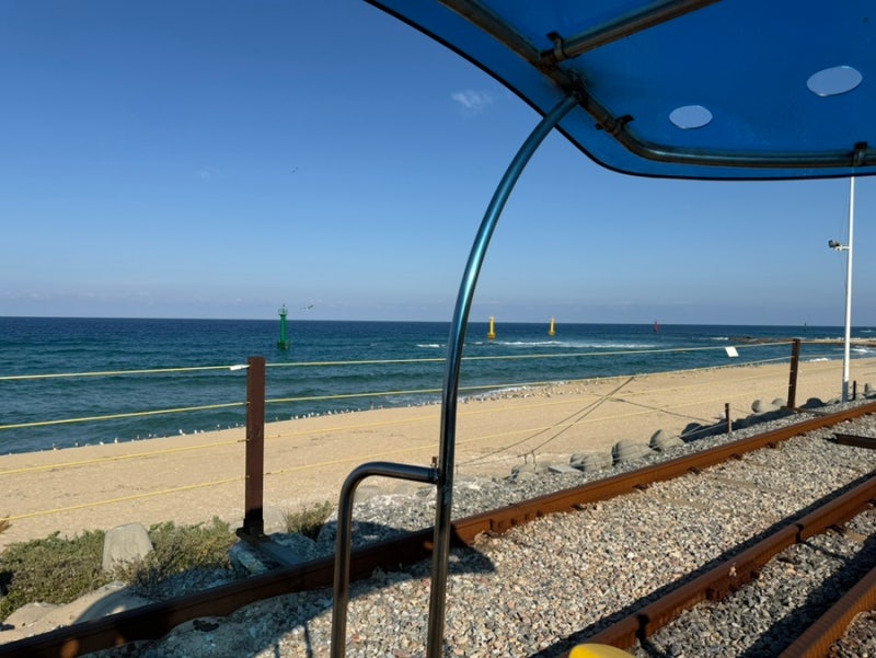 Jeongdongjin Attractions: Jeongdongjin Rail Bike